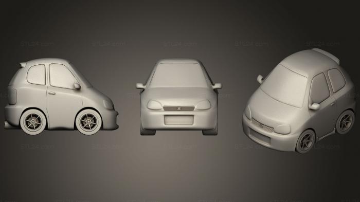 Vehicles (Toon Car, CARS_0323) 3D models for cnc